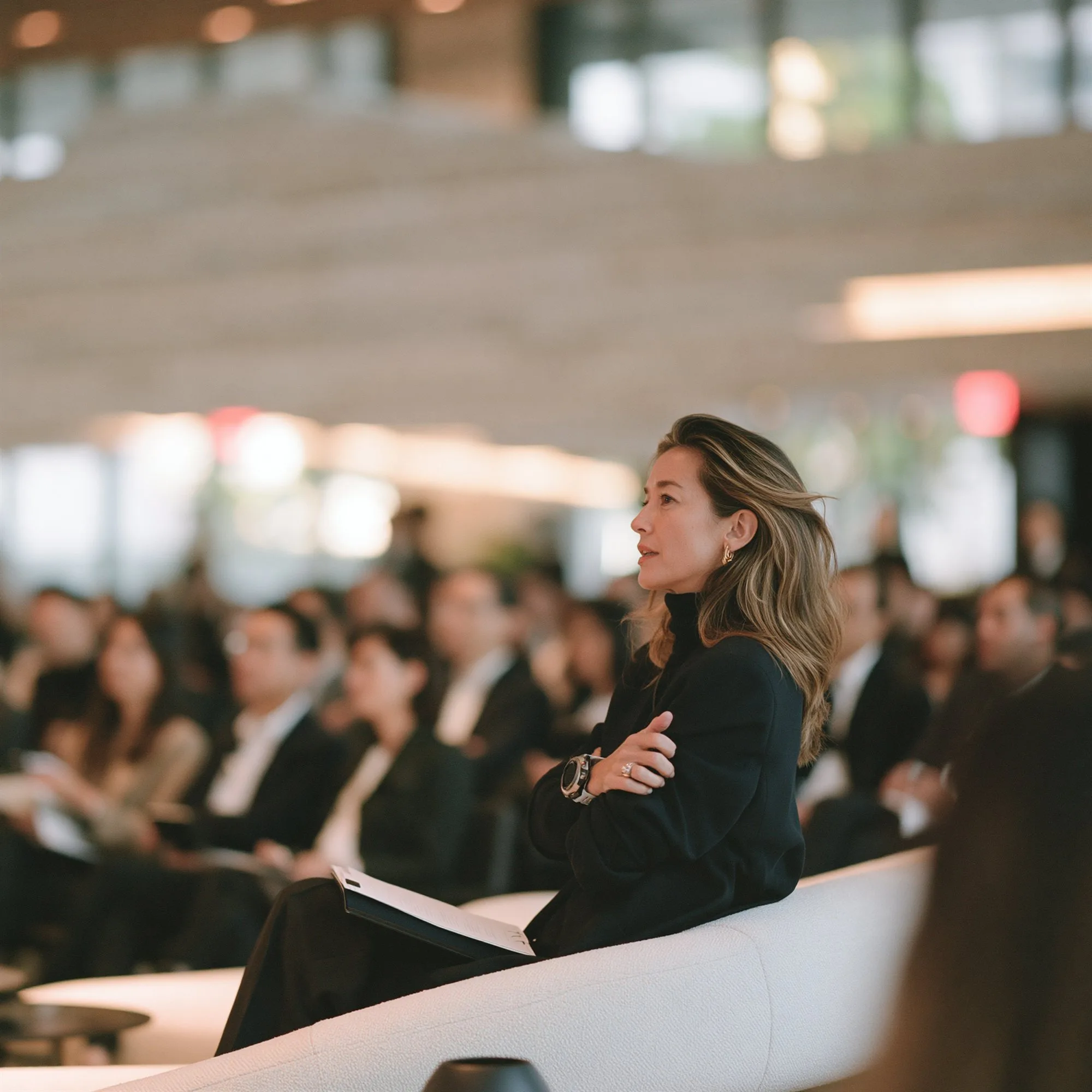A Hong Kong business event setting