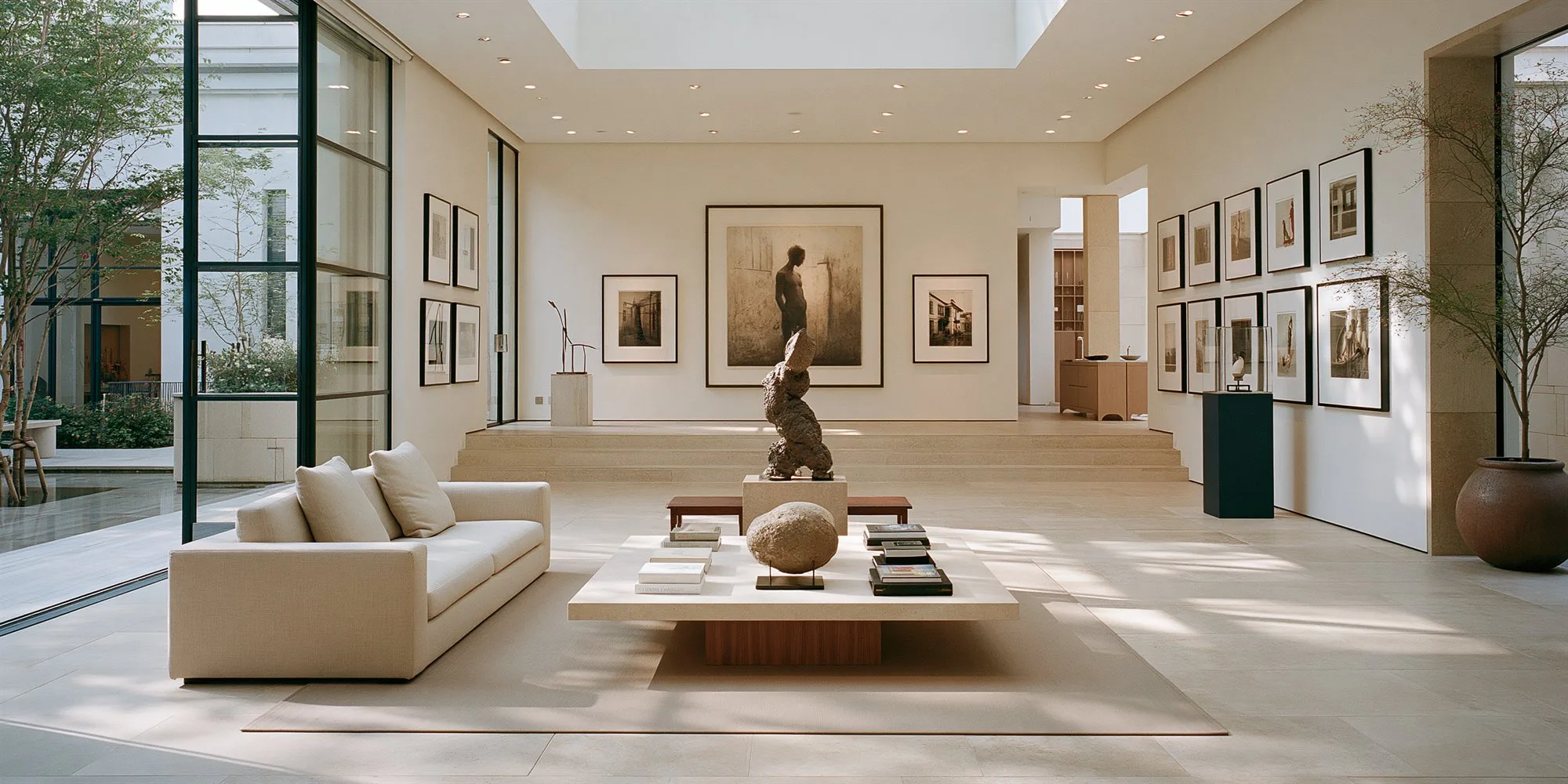 A private collection within a residence