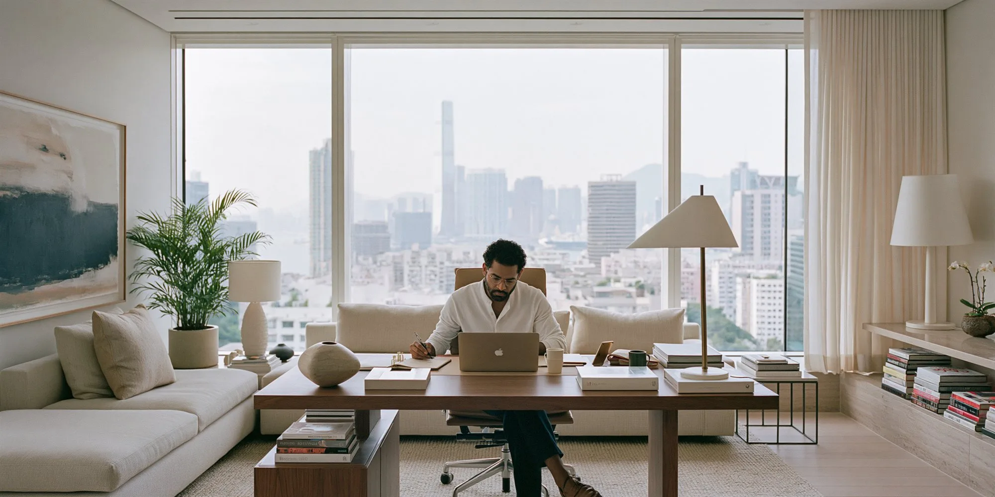 An internationally mobile professional