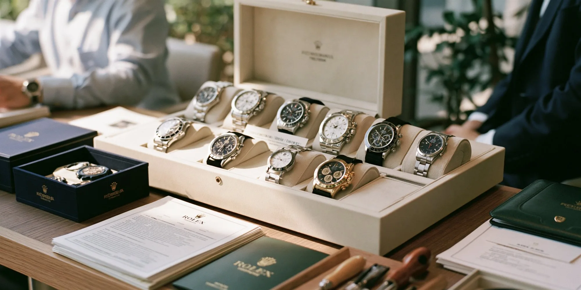 A fine mechanical wristwatch